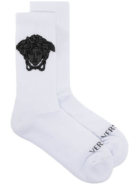 versace ankle socks with medusa|Versace Medusa Head ankle.